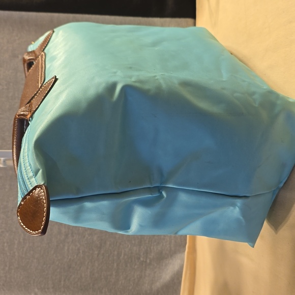 Longchamp Nylon Bag In Aqua Green - Picture 4 of 12
